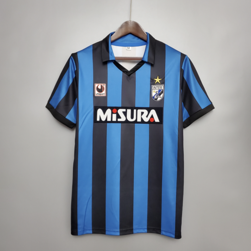 Retro 88/90 Inter Milan Home Kit